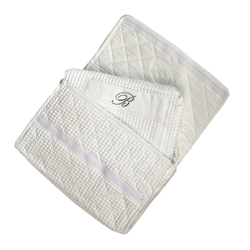 Халат вафельный Blumarine St. Tropez жемчужный