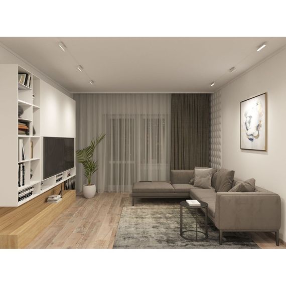 Трековый светодиодный светильник Denkirs Smart Linear DK8009-WH