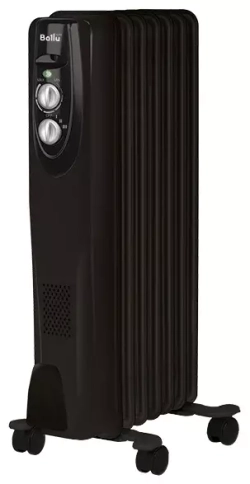 Масляный радиатор Ballu Classic BOH/CL-07 черный