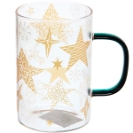 Кружка стеклянная 400мл «Звездная ночь»
