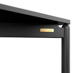 Столик кофейный LATITUDE Saga, 75х75 см, темно-серый