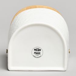 БАНКА ДЛЯ СОЛИ С ДЕР.КРЫШКОЙ LEFARD "MUSE" 11,5*11*9,5 СМ 450 МЛ