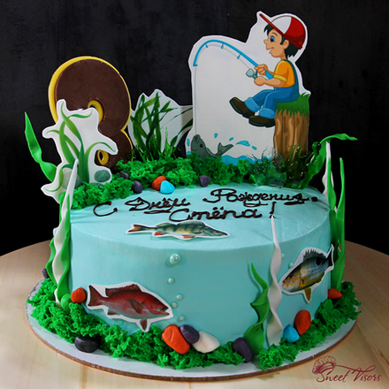 "Детская рыбалка" (декор)