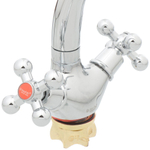 Смеситель для кухни, G.lauf, с кран-буксой, хром, QTZ4-C856