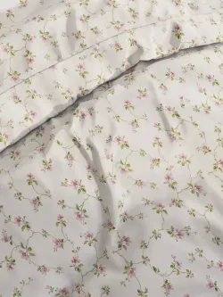 Наволочка комплект 2шт перкаль Сказка "Весенние цветы" 45х45 см на молнии