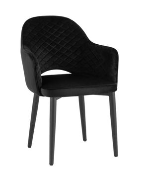 Стул Венера диамант NEW, велюр черный NP (набор 2 шт)