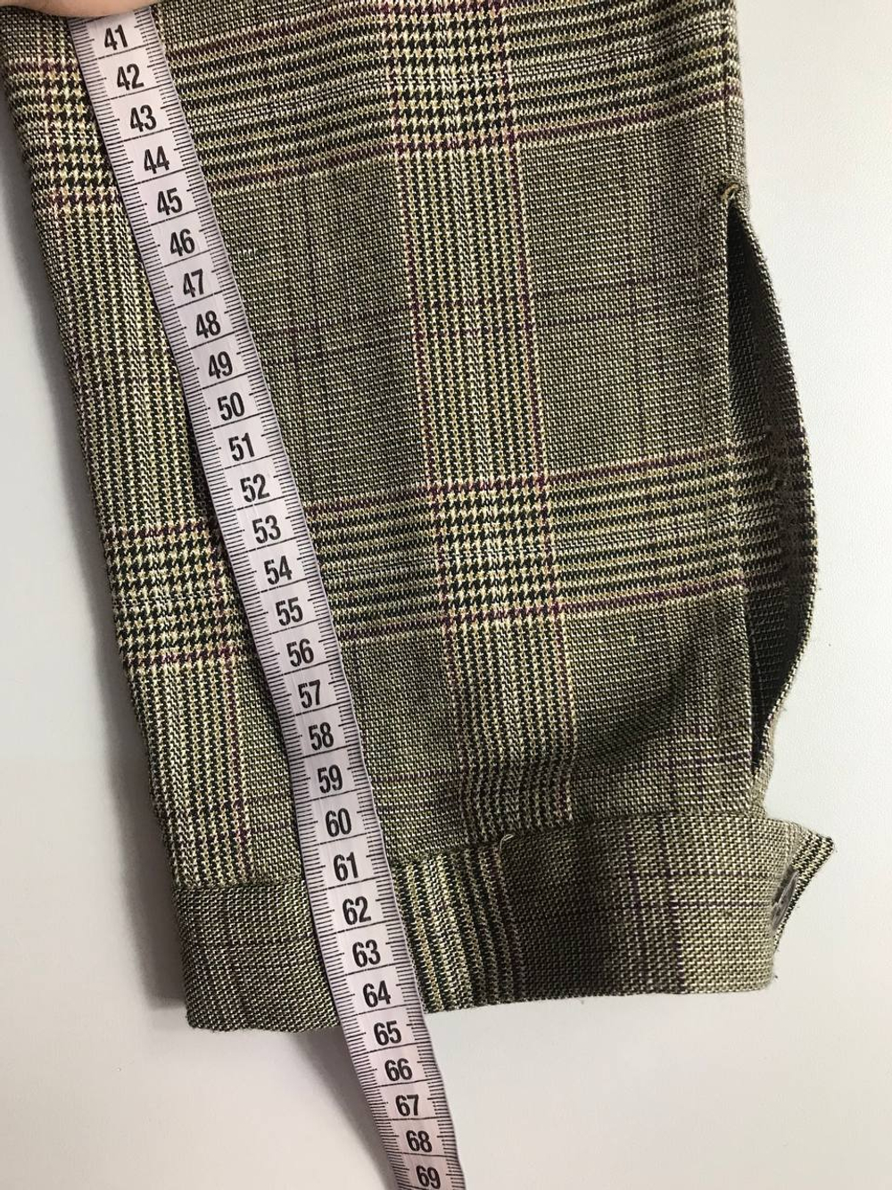 Брюки Zolla в клетку, маркировка XS, визуально на 42 размер