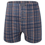 Классические мужские трусы-шорты свободного кроя (Размер: L) (Цвет: темно-серый)