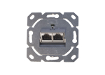 Компьютерная  розетка RJ45 Cat.6 UAE,  на 2 выход,  без накладки