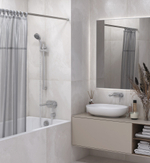 Карниз для ванной Сунержа прямой / L 1700