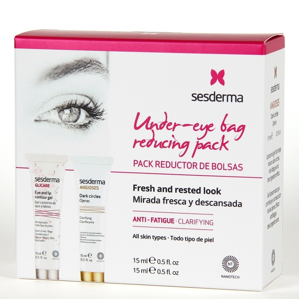 ANGIOSES + GLICARE Набор от темных кругов вокруг глаз