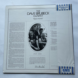Винтажная виниловая пластинка LP The Dave Brubeck Quartet Back Home (Япония 1979) (Оби)