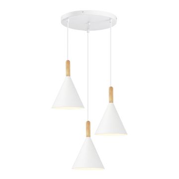 SLE1255-513-03 Светильник подвесной Белый/Белый E27 3*40W ARKET