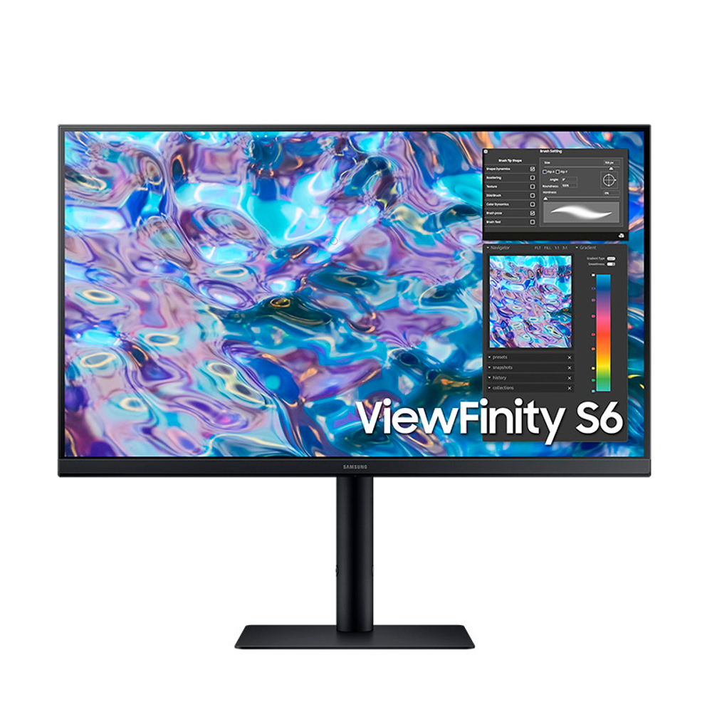 Монитор 27" Samsung S6 LS27B610EQIXCI, чёрный