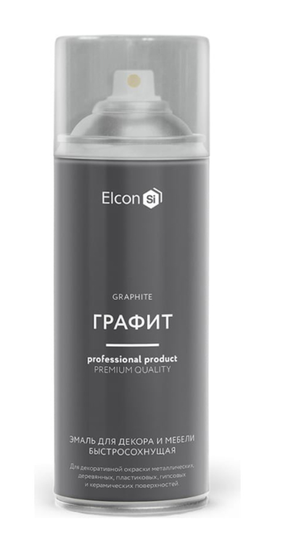 Аэрозольная акриловая краска для декора и мебели Elcon Decor, 520 мл