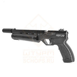 Пистолет пневматический Krugergun Корсар PCP, 180 мм, cal 5.5, Black