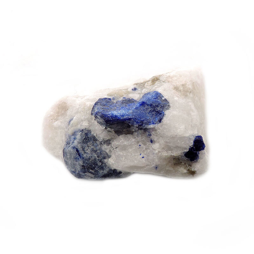 Лазурит кристалл в кальците (до 30гр.) асс.