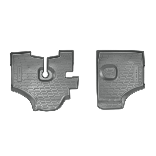 Ковры в салон Norplast/Unidec для Chevrolet Damas (2014-), Серый, передняя пара, арт.NPA00-C12-342-G