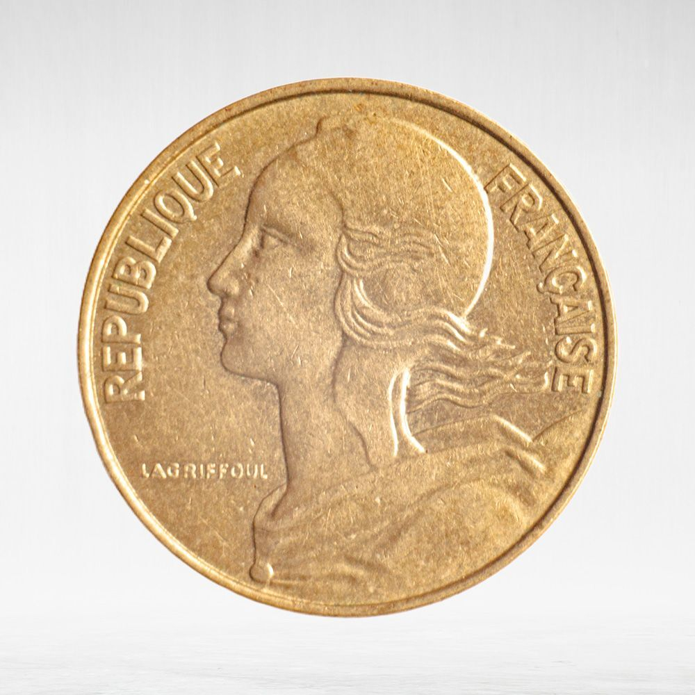 France, 10 Centimes 1987, VF