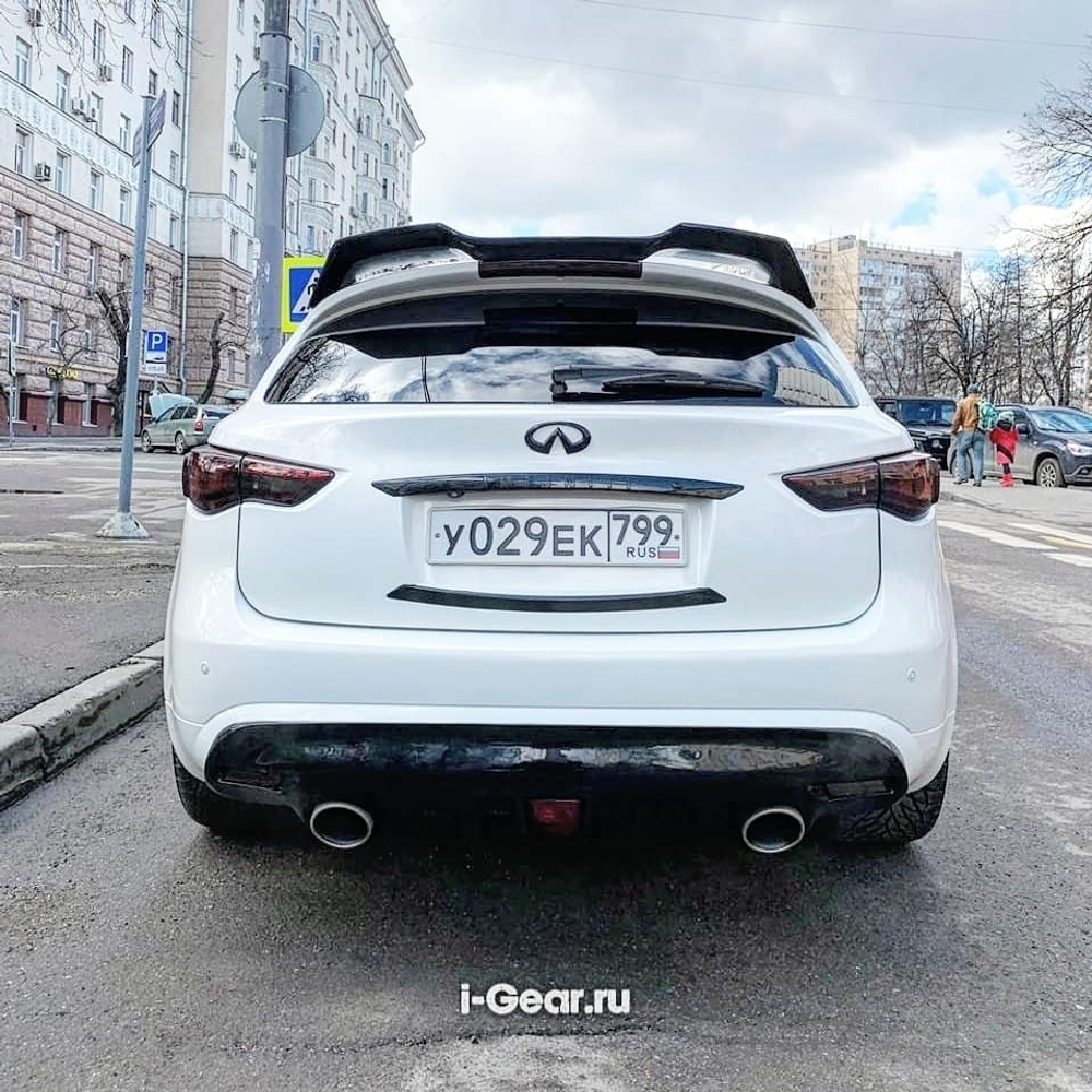 Спойлер багажника ver4 Infiniti fx35 fx37 fx50 fx30d qx70d