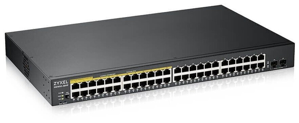 Коммутатор ZYXEL GS190048HPV2-EU0101F 48G 2SFP 24PoE 170W
