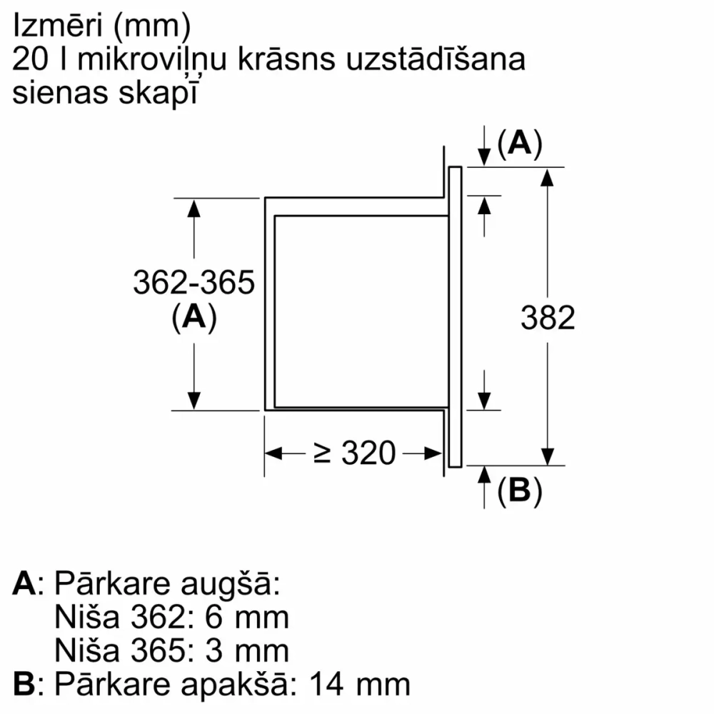 Встраиваемая микроволновая печь Bosch BFL623MW3