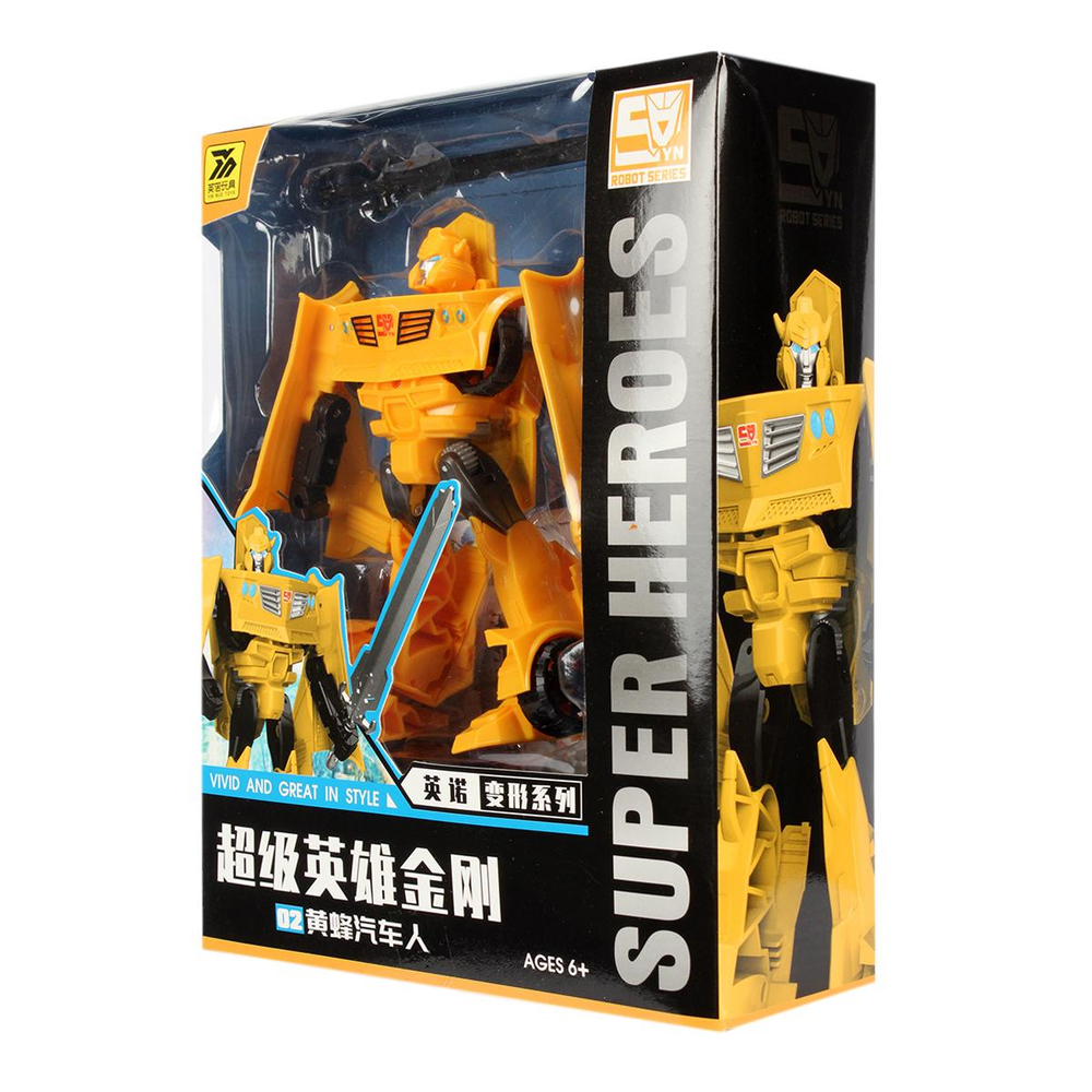 Трансформер-робот, коробка YND666-120