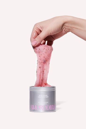 Скраб-желе сахарно-соляной «Малиновый тарт» Smorodina, 300 гр