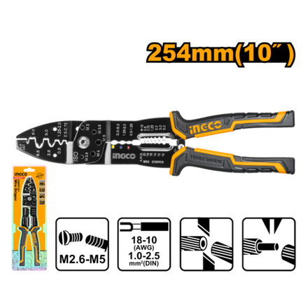 Стриппер многофункциональный для снятия изоляции INGCO HWSP101 INDUSTRIAL 0,5-5 мм