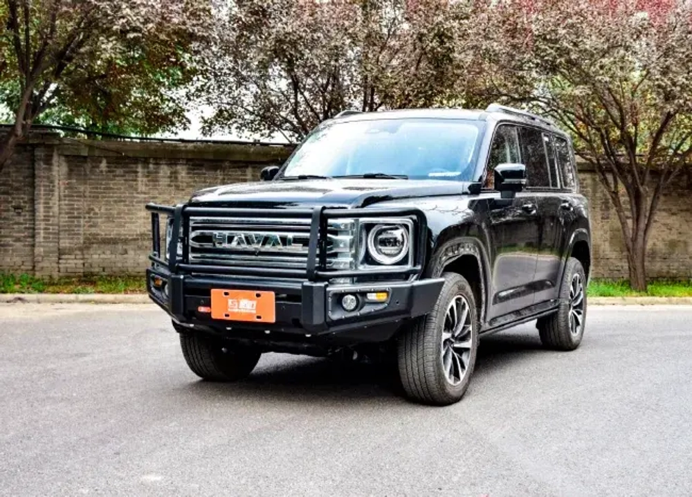 Кенгурятник для Haval H9 2024+ Хавал Хавейл Силовой бампер передняя дуга