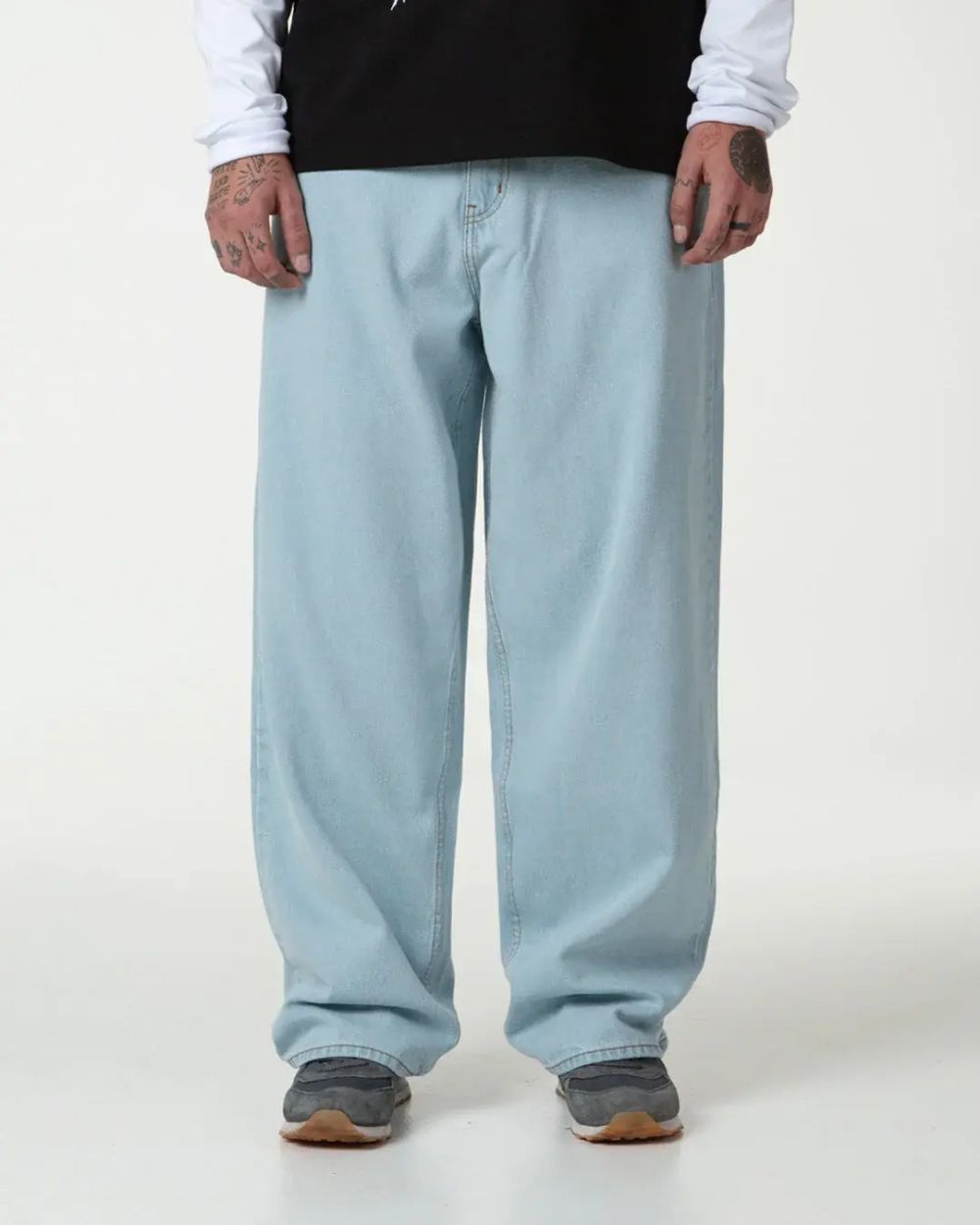 Джинсы Postaments Lucky голубые