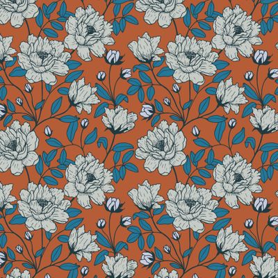 Flowers seamless pattern.