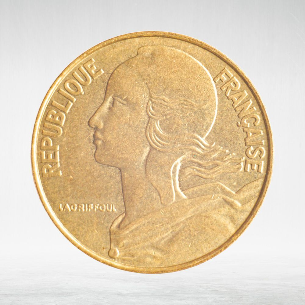 France, 20 Centimes 1987 - Marianne, VF