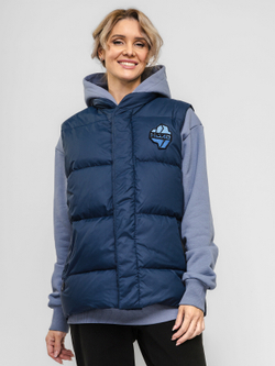 Жилет "НОХО" утеплённый, унисекс, цвет "Полярная ночь"