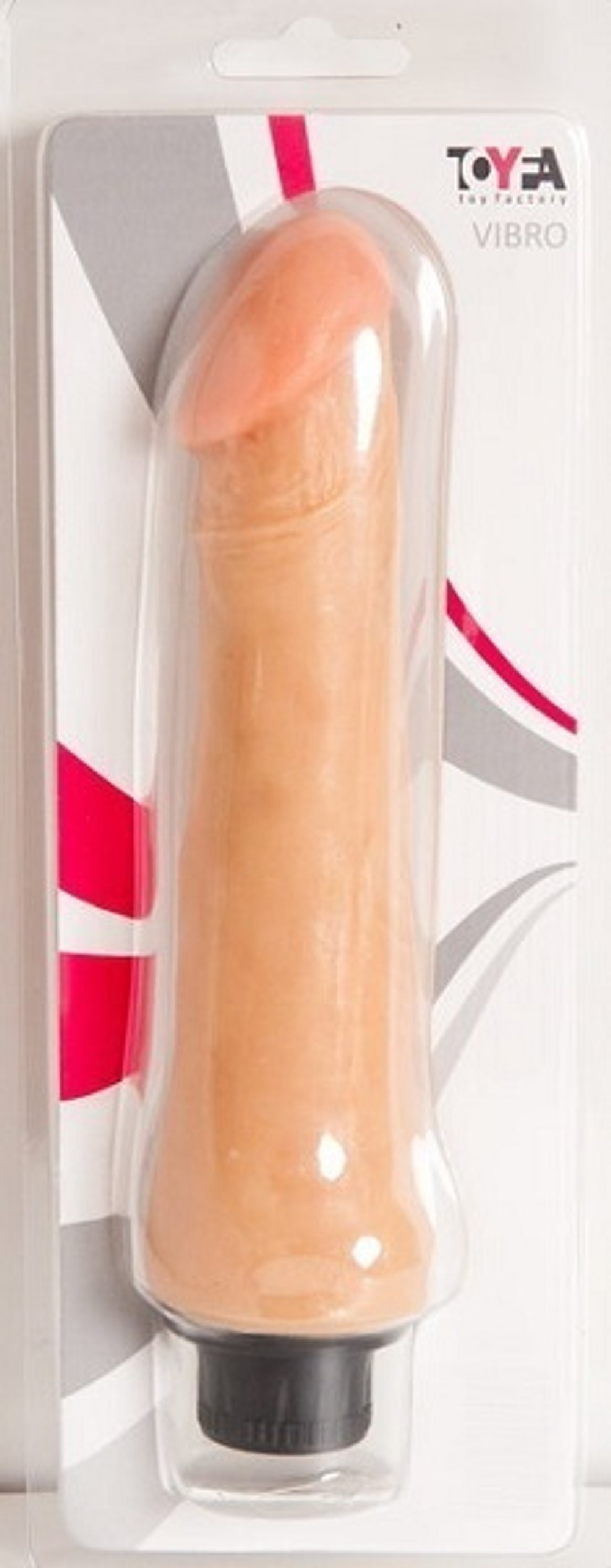 Телесный вибратор-реалистик, 17,5 см