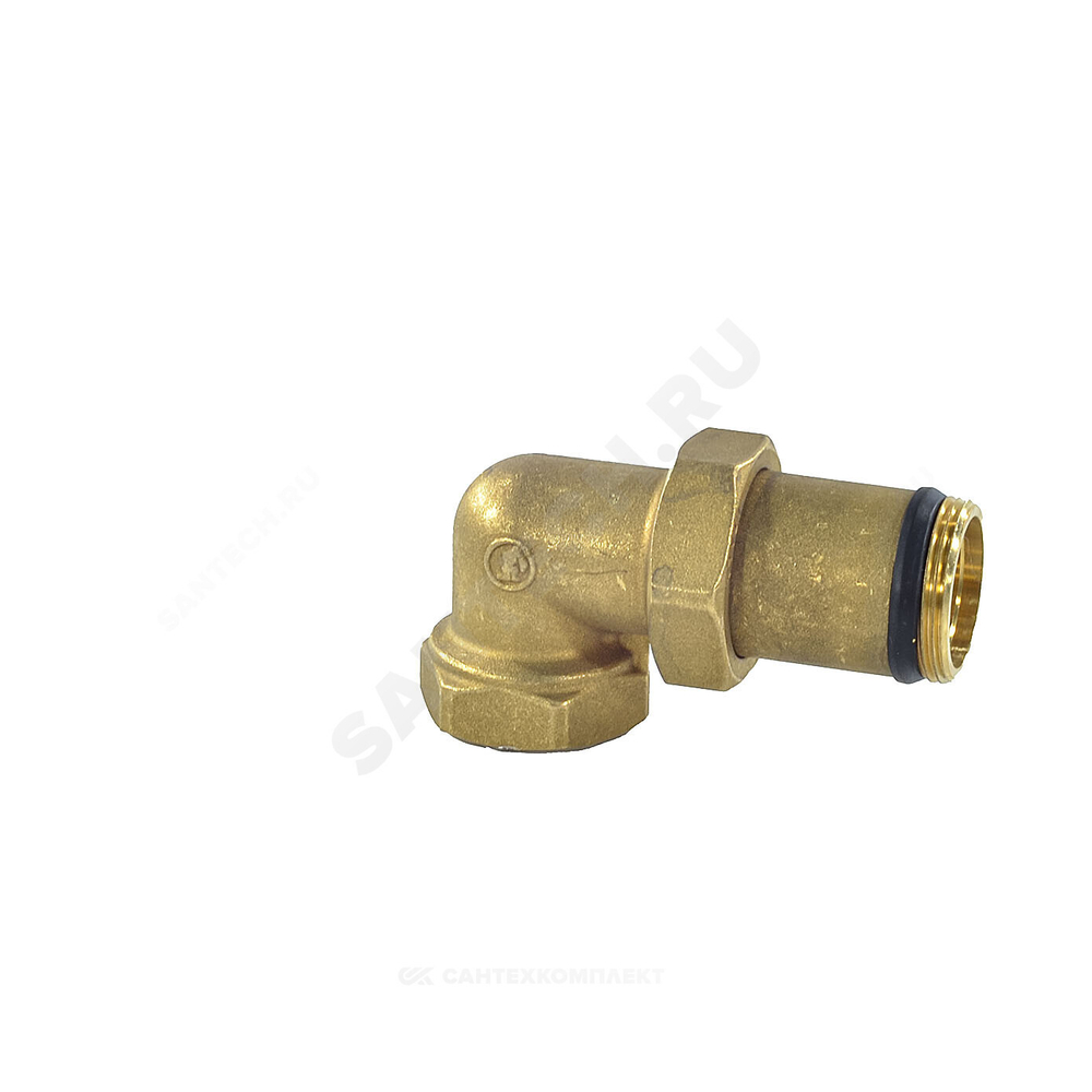 Соединитель латунь американка Ду 32 (1 1/4") угловой ВР/НР R19DL Giacomini R19DY016