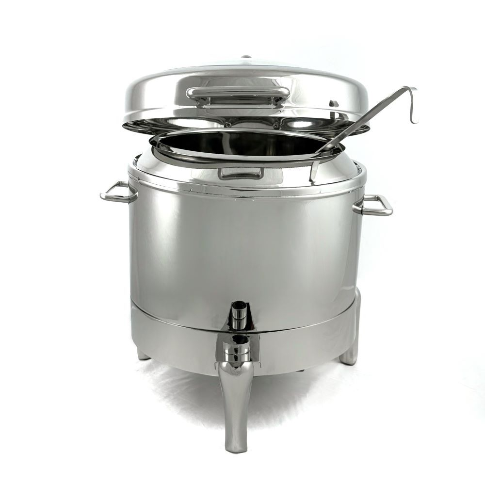 Мармит Для Супа Со Стеклянной Крышкой 10Л, 35,56X30,48X27,94См , Ss-2358