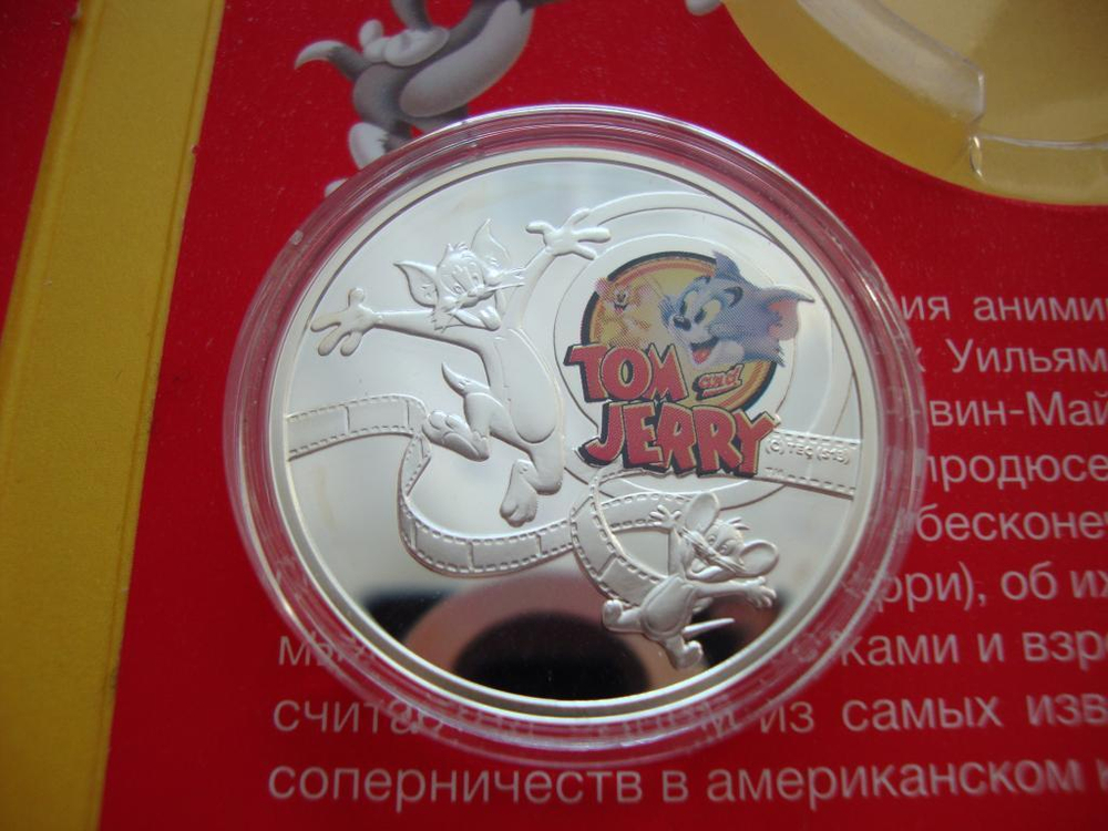 1 доллар. Том и Джерри. Ниуэ. 2013 год
