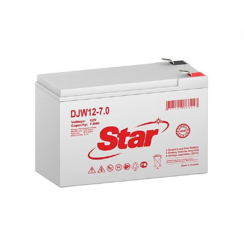 Аккумулятор STAR Батарея DJW12-7.0 (12V/7Ah)