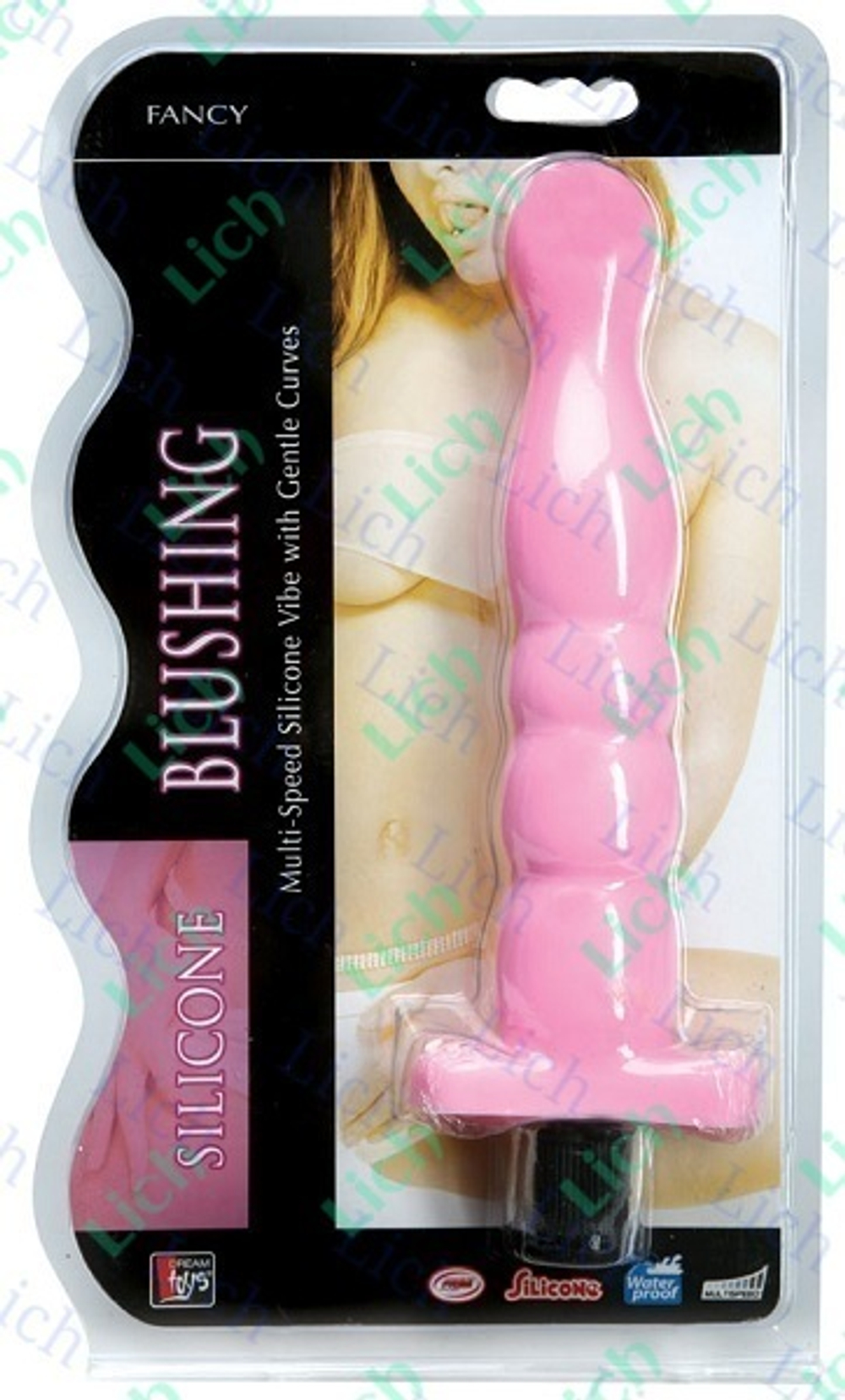 Розовый многоскоростной вибратор