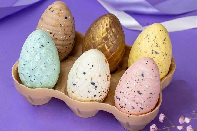 Набор пасхальных шоколадных яиц «Пасхальный сет», 460 г