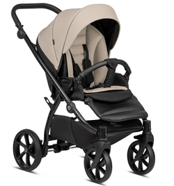 Детская коляска Tutis Uno 5 Plus Earth collection 3 в 1 с автокреслом Elo Lux EduSky Black 1402005 Chateau grey