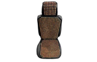 Накидка массажер  Coolpart MAXIMAL - SM5-BR - с подголов дерев коричневая A