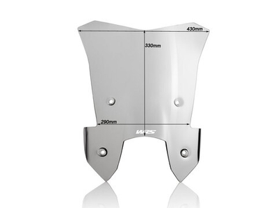 WRS Ветровое стекло Touring KTM 1050 Adventure / 1090 Adventure / 1190 Adventure затемненное