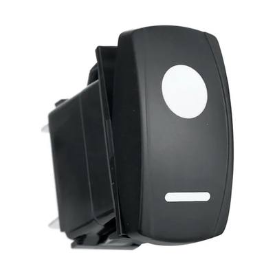 Переключатель ВКЛ/ВЫКЛ, синий, круг линия