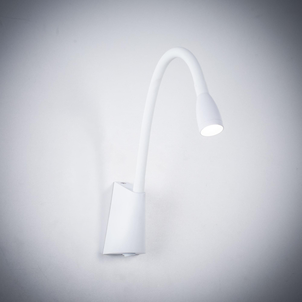 Citilux Декарт CL704340 LED Бра гибкое с выключателем Белое