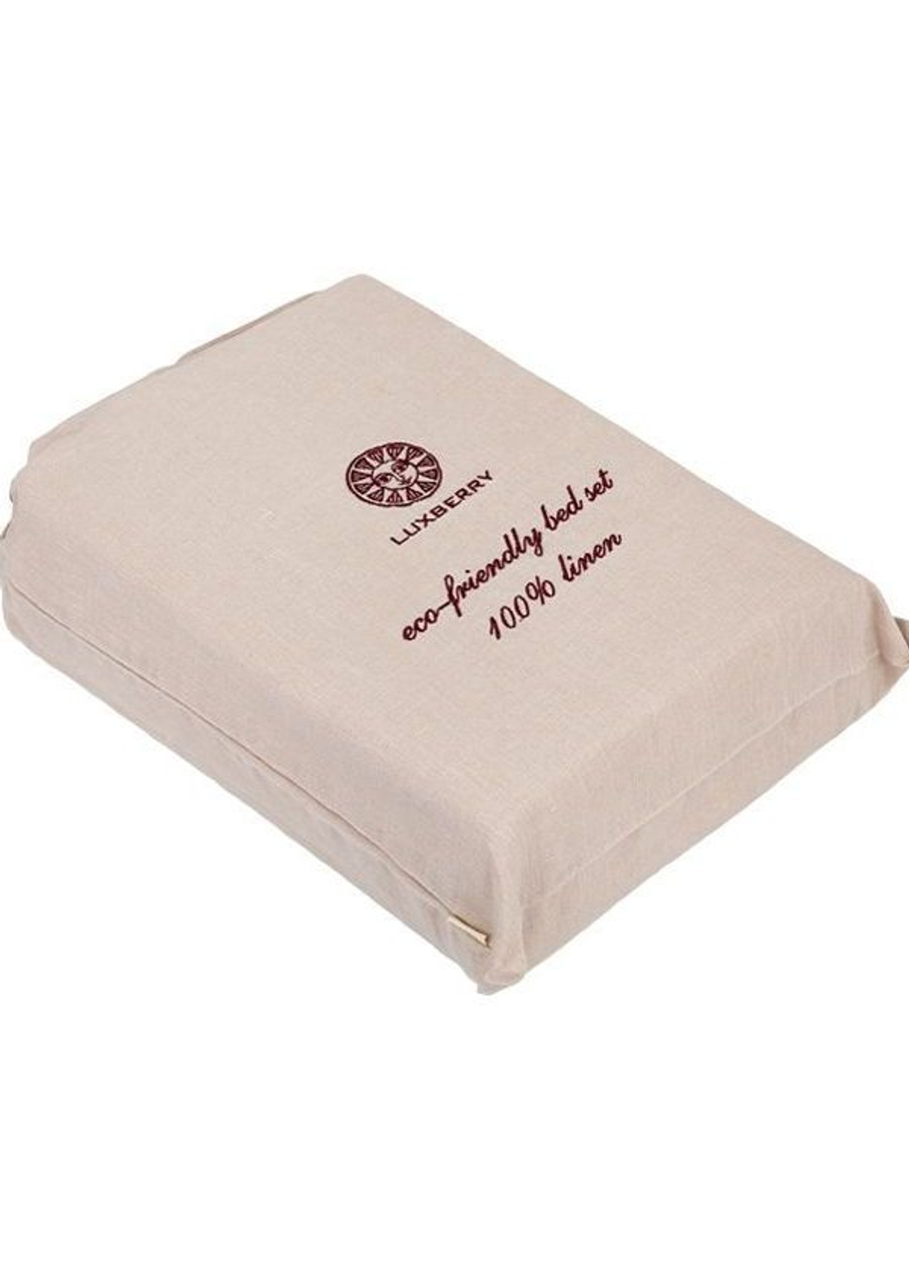 Постельное белье 1.5 спальное Luxberry Bedroom Line бежевое Беларусь упаковка