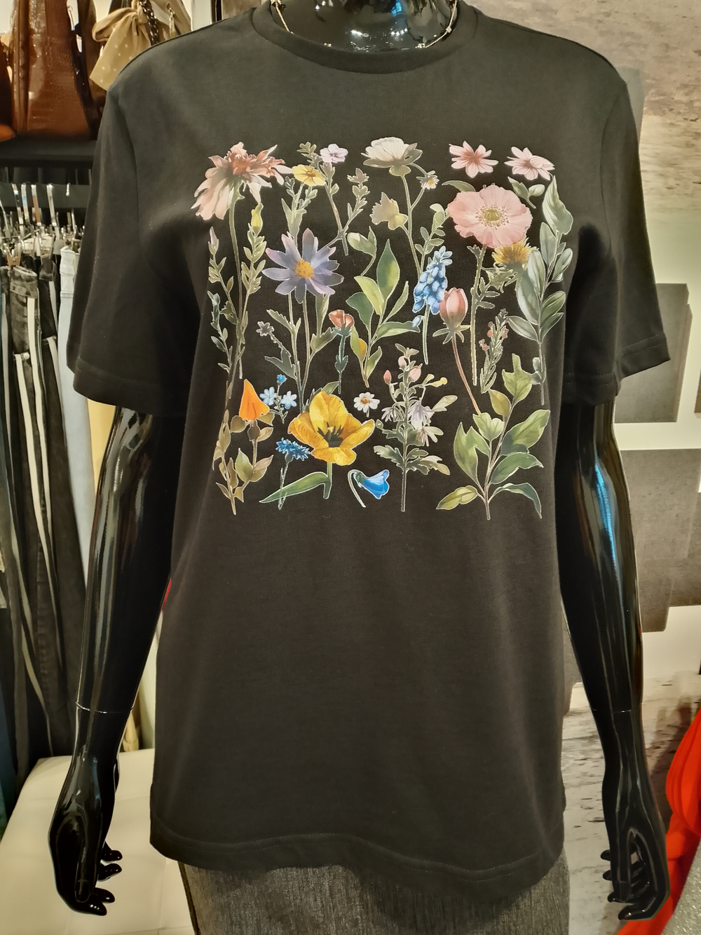 Футболка из 100% хлопка Взгляд на моду