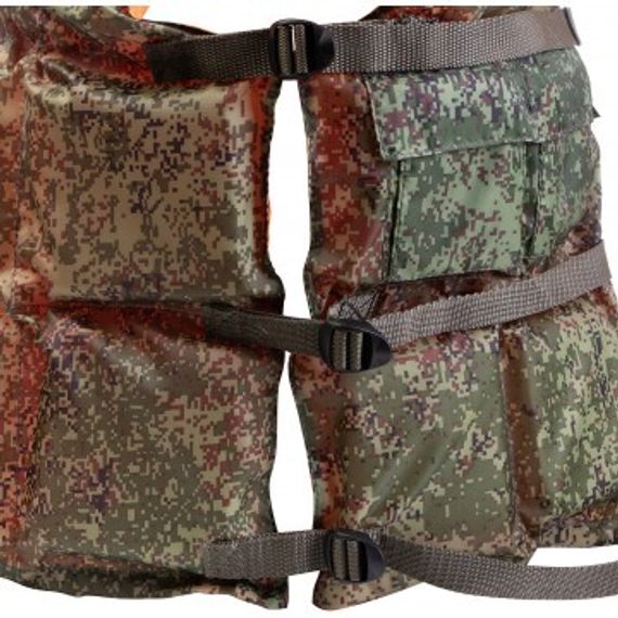 Страховочный жилет Helios Сузун кмф. (двухсторонний)