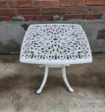 Литая белая мебель Malta из алюминия